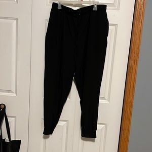 Simply Vera Wang Black Joggers Size XL